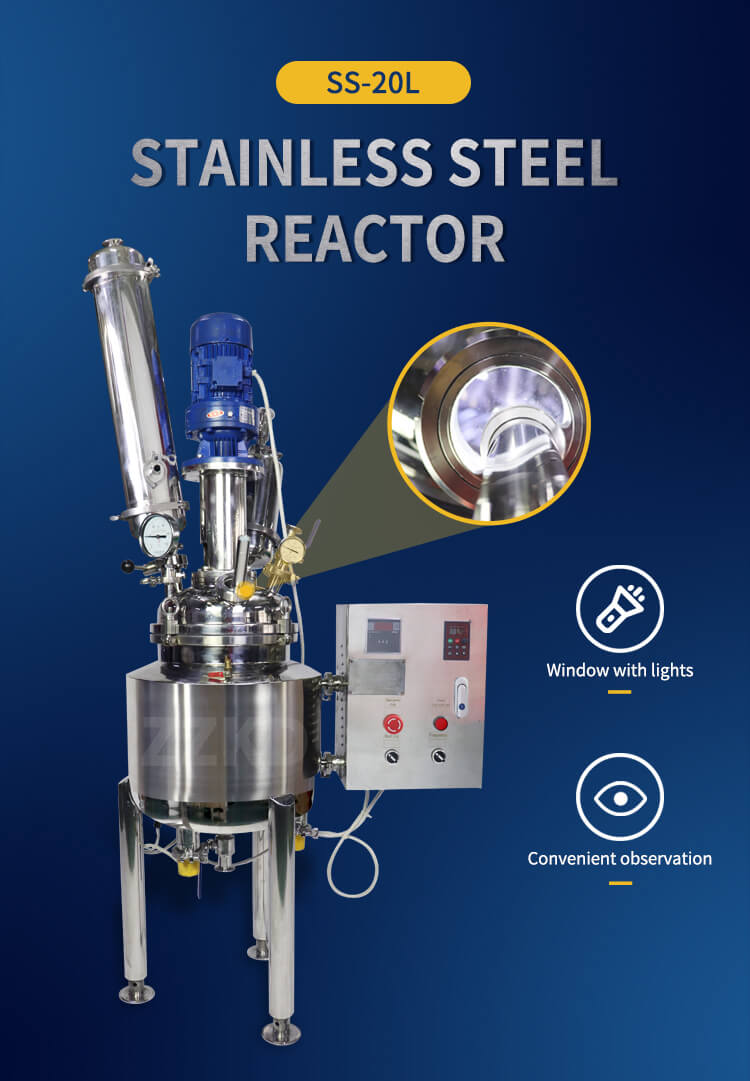 El Fundamento de los Reactores de Acero Inoxidable